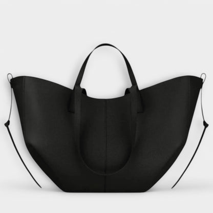 Effortless Tan Leather Tote Bag for Women with Casual Style