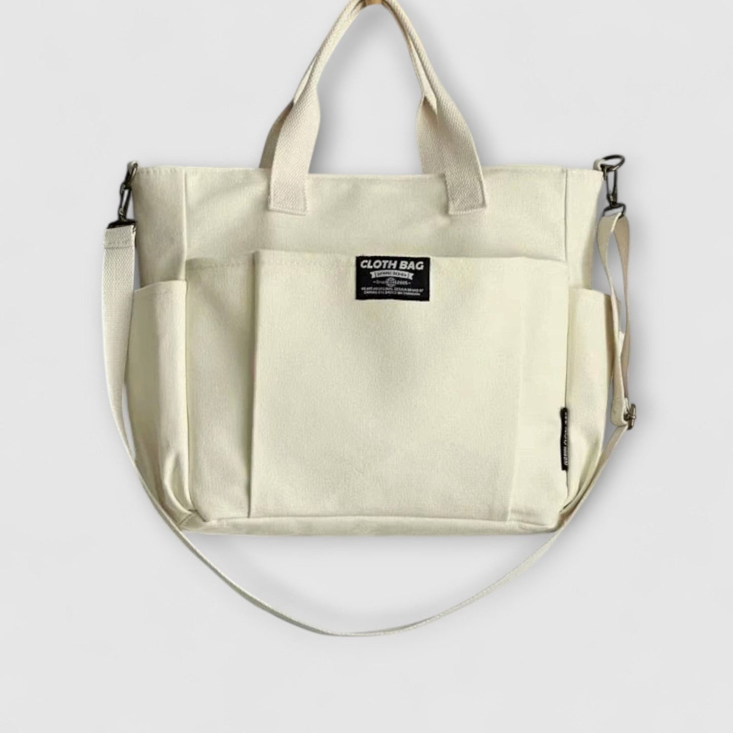 Effortless Tan Tote Bag for Women with Pockets Casual Style