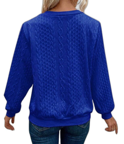 Effortless White Cable Knit Sweater for Women with High Neck Long Sleeve Zip Up Casual Style