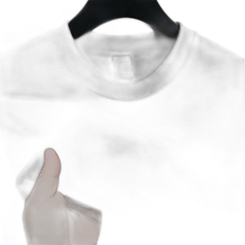 Effortless White T Shirt for Women with Crew Neck Short Sleeve Oversized Casual Style