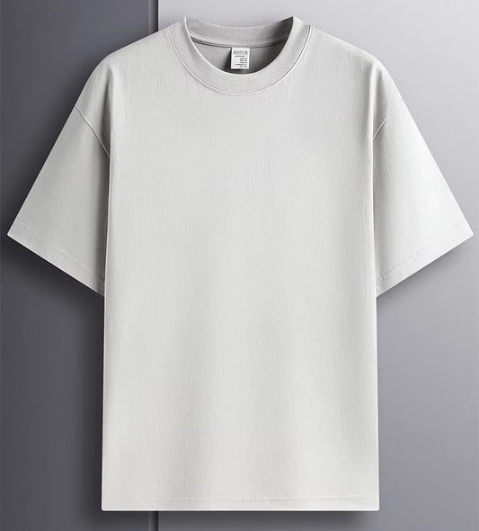 Effortless White T Shirt for Women with Crew Neck Short Sleeve Oversized Casual Style