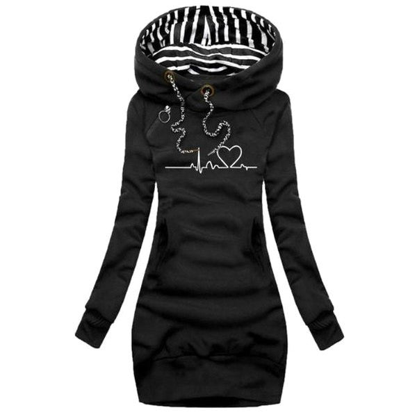 Effortless Yellow Knit Mini Dress for Women with High Neck Long Sleeve Bodycon Pockets Casual Style