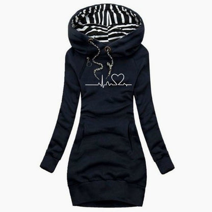 Effortless Yellow Knit Mini Dress for Women with High Neck Long Sleeve Bodycon Pockets Casual Style
