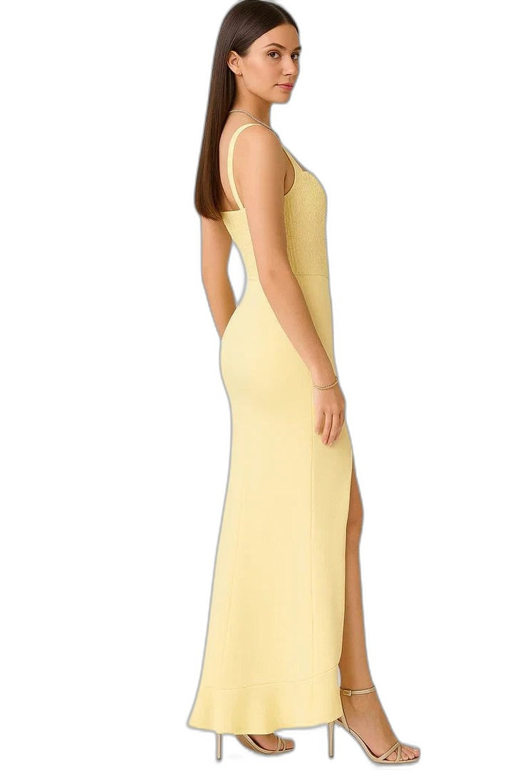 Elegant Black Maxi Dress for Women with Strapless Bodycon Formal Style