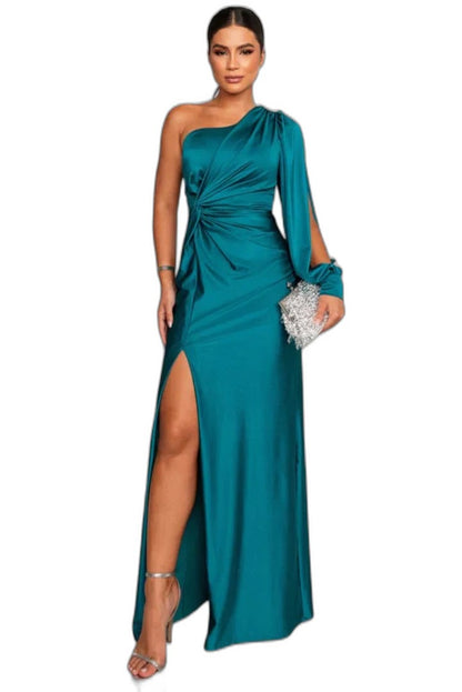 Elegant Black Maxi Dress for Women with Strapless Ruffle Flowing Party Style
