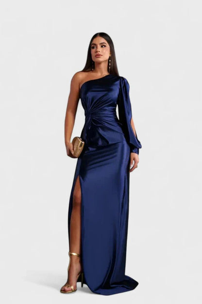 Elegant Black Maxi Dress for Women with Strapless Ruffle Flowing Party Style