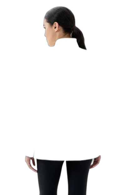 Elegant White Blazer for Women with Sleeveless Office Style
