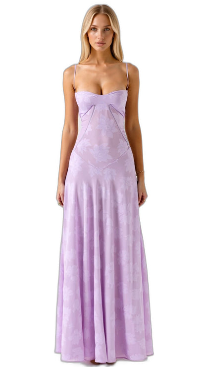 Elegant White Maxi Dress for Women with Square Neck Sleeveless Bodycon Vacation Style