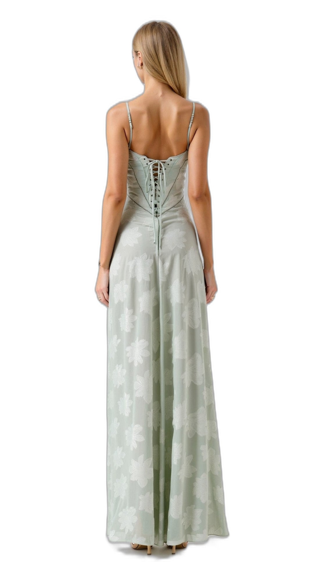 Elegant White Maxi Dress for Women with Square Neck Sleeveless Bodycon Vacation Style
