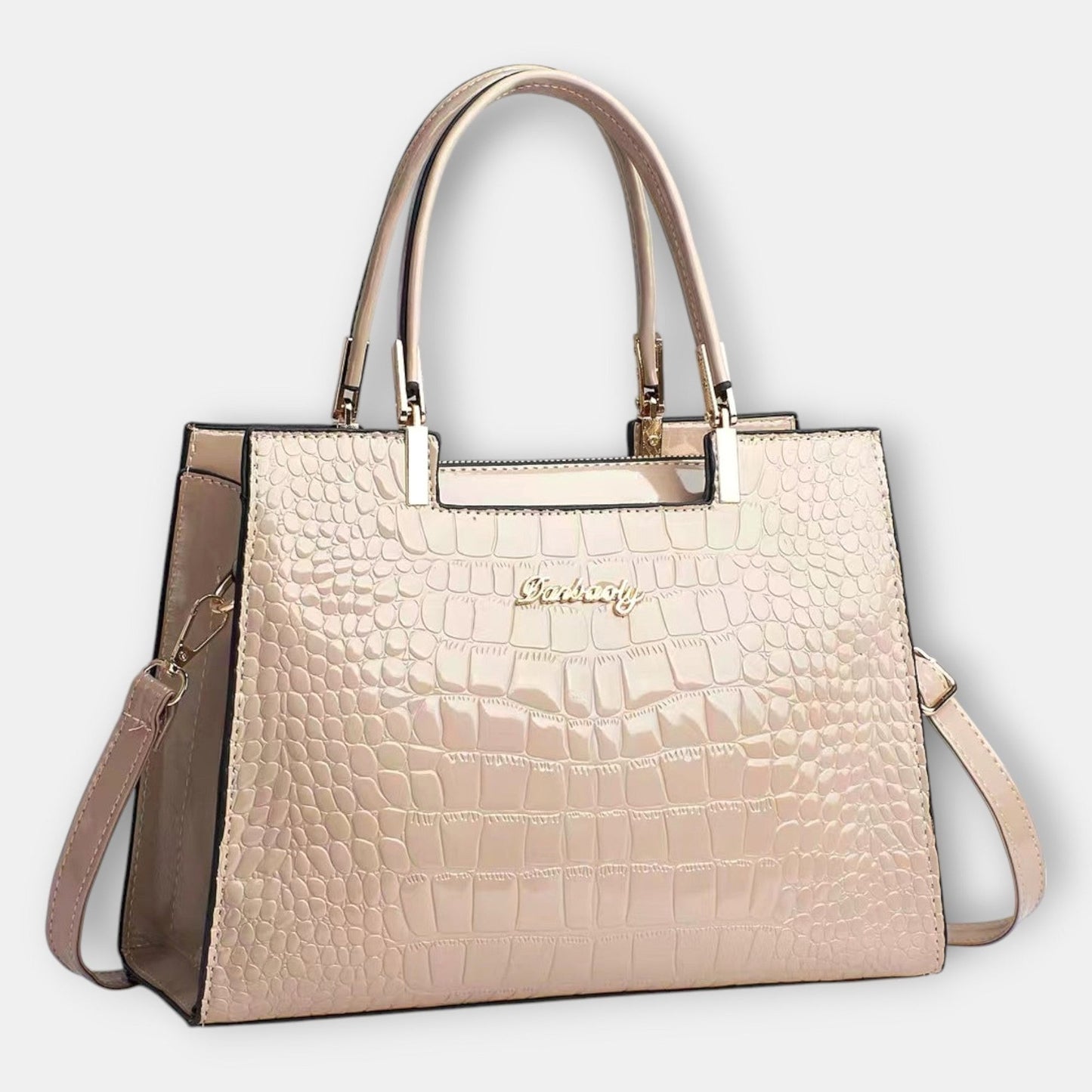 Stylish Black Leather Satchel Bag for Women with Office Style