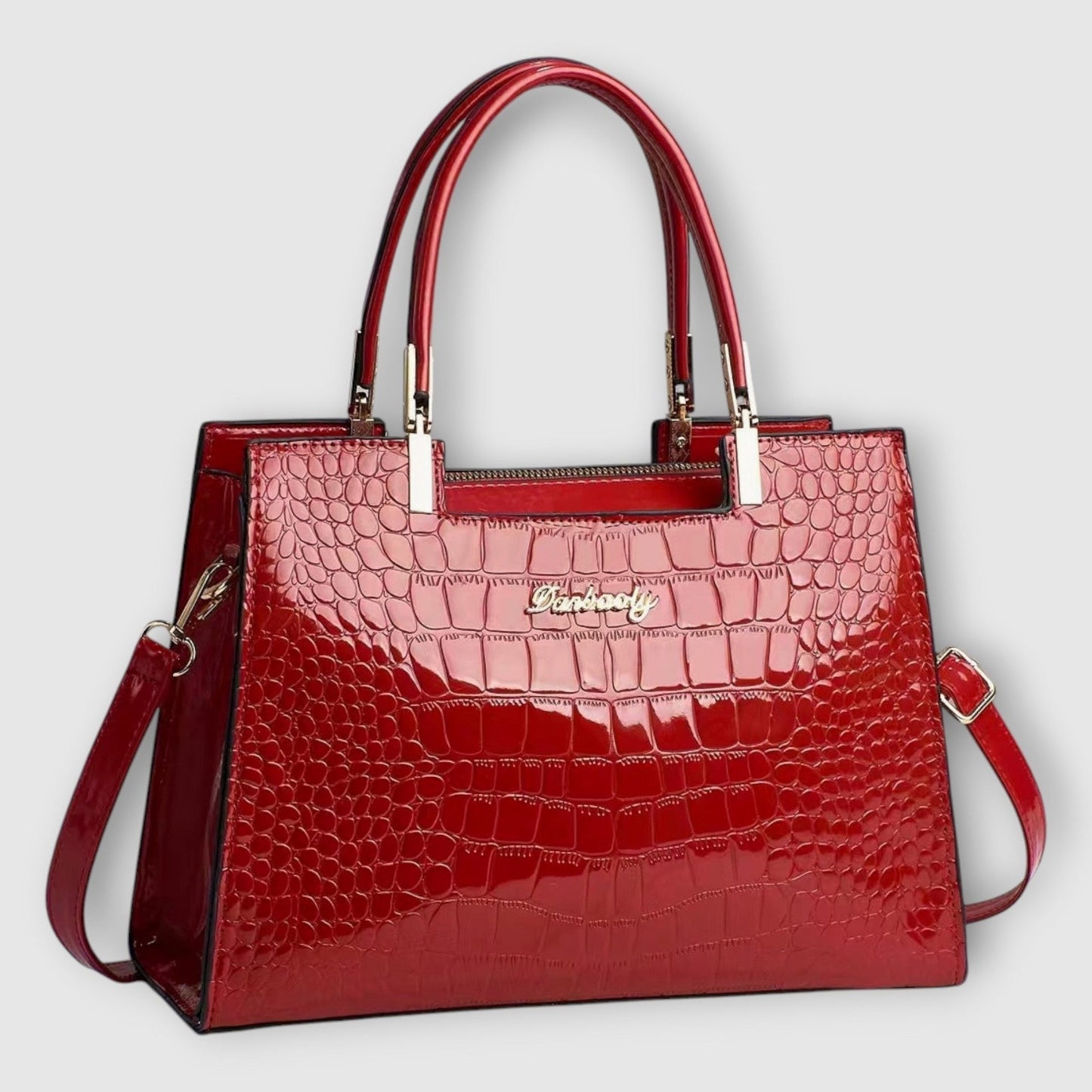 Stylish Black Leather Satchel Bag for Women with Office Style