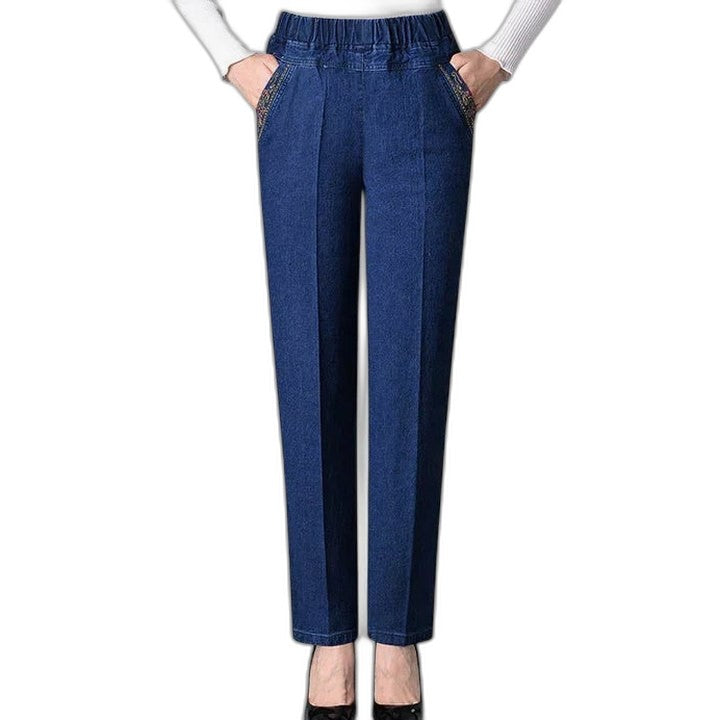 Stylish Black Pants for Women with High Waisted Straight Leg Office Style