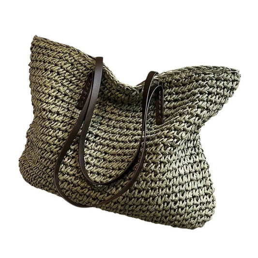 Stylish Crochet Tote Bag for Women with Vacation Style