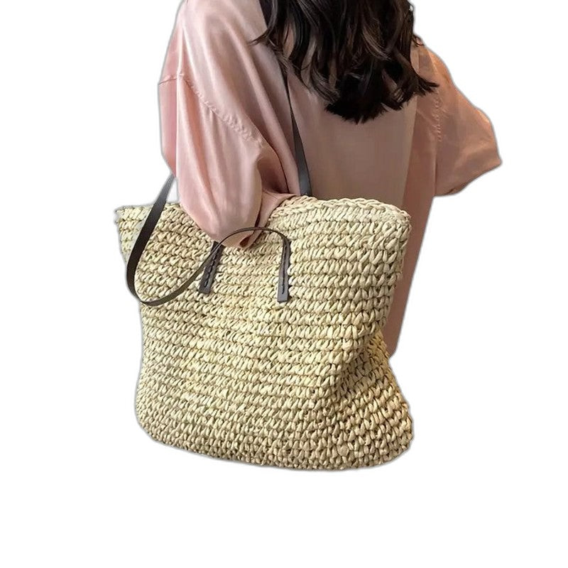 Stylish Crochet Tote Bag for Women with Vacation Style