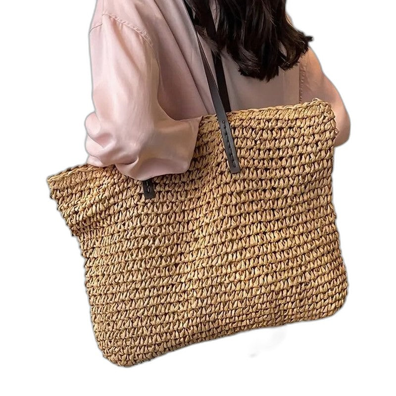 Stylish Crochet Tote Bag for Women with Vacation Style