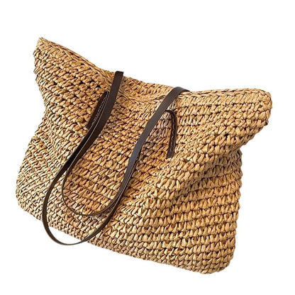 Stylish Crochet Tote Bag for Women with Vacation Style