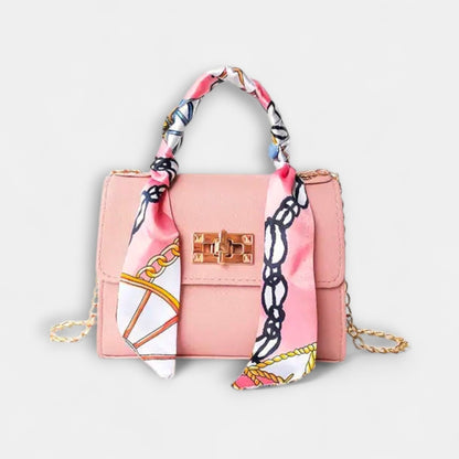 Stylish Leather Clutch Bag for Women with Chain Strap Party Style