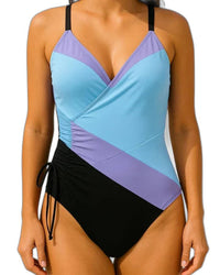 Striped Blue