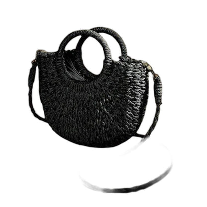 Stylish Tan Crochet Crossbody Bag for Women with Chain Strap Shoulder Vacation Style
