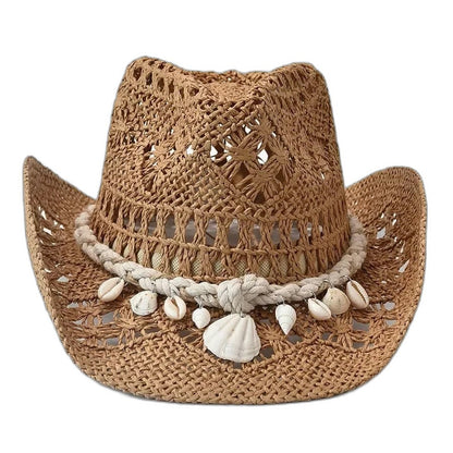 Stylish Tan Crochet Hat for Women with Vacation Style