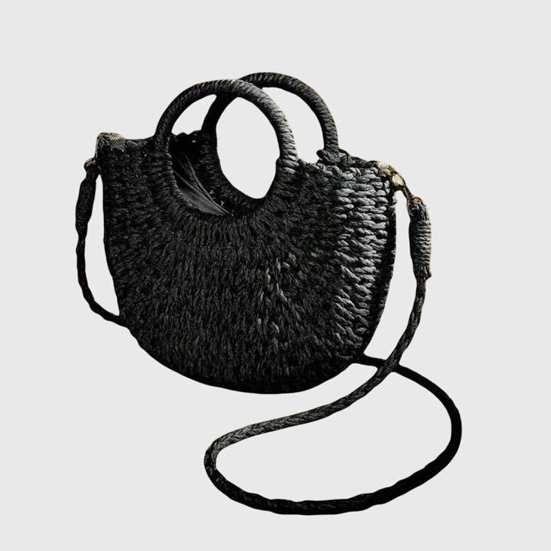 Stylish Tan Crochet Tote Bag for Women with Vacation Style